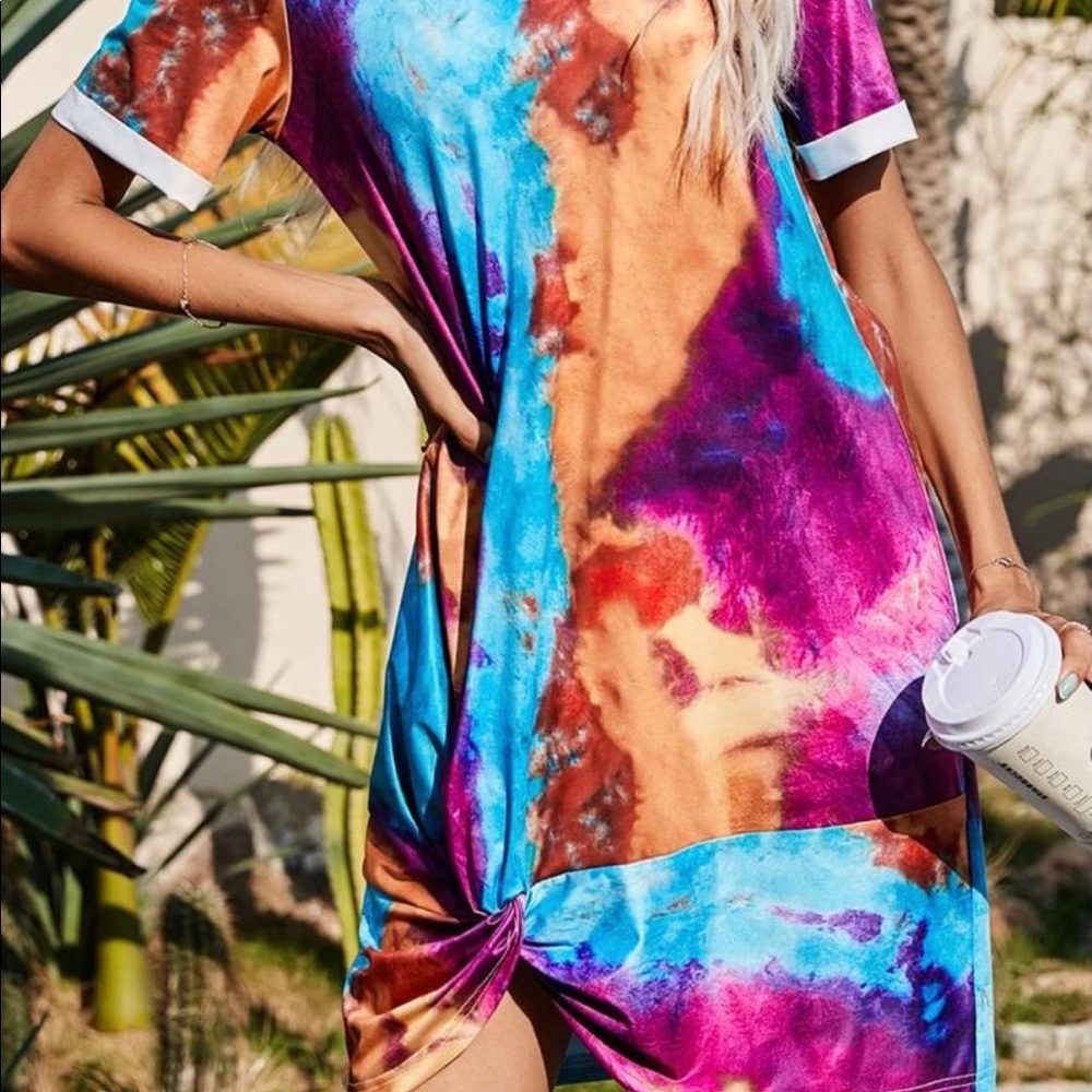 Brand new tie dye dress